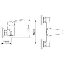 Змішувач AQUATICA s37 D35 для душу (9737300)