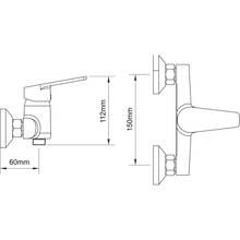 Змішувач AQUATICA s37 D35 для душу B (9737305)