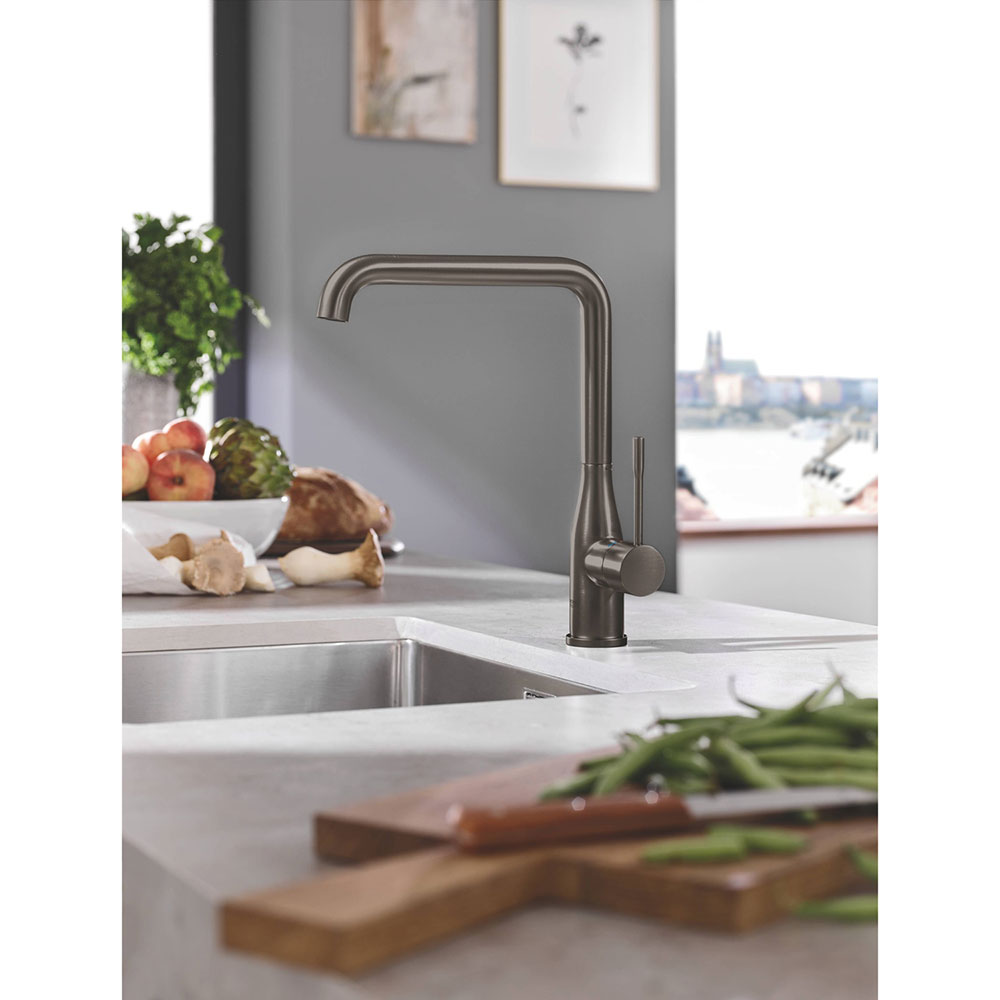 Змішувач GROHE Essence графітовий (30269AL0) Призначення для кухонної мийки