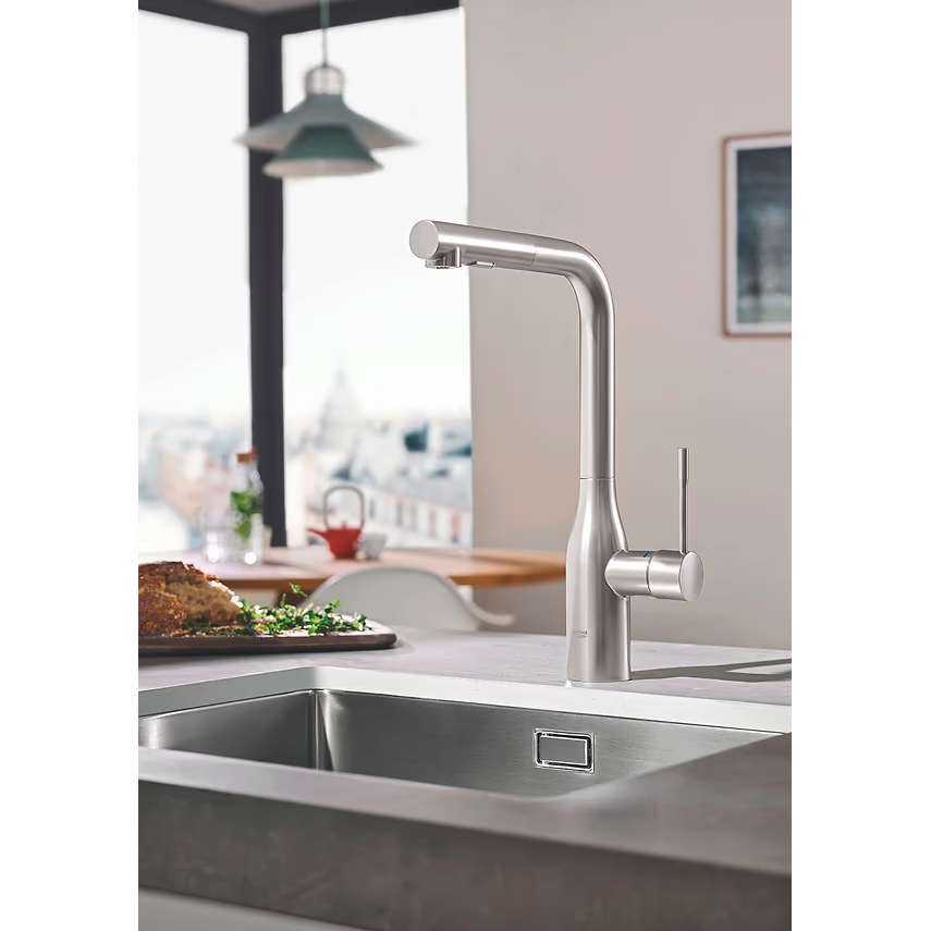 Смеситель GROHE Accent (30432DC0) Принцип смешивания однорычажный