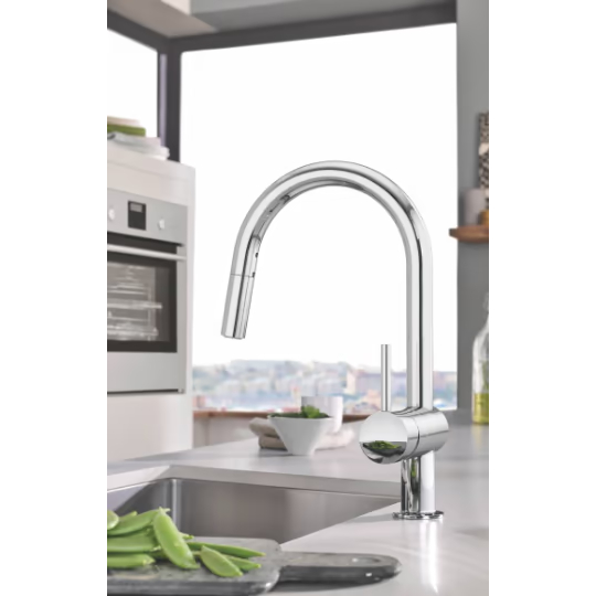 Смеситель GROHE Vento Dual Spray Chrome (30438000) Назначение для кухонной мойки