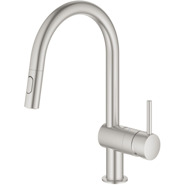 Смеситель GROHE Vento Dual Spray Super Steel (30438DC0)