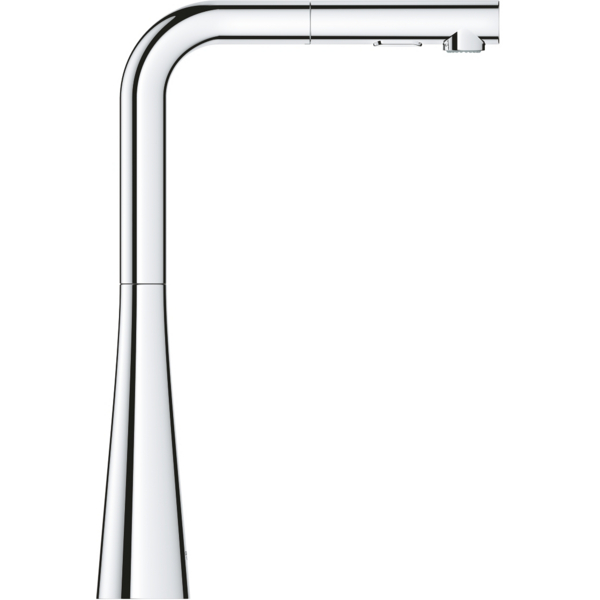 Змішувач GROHE Scala Chrome (30441000) Принцип змішування одноважільний