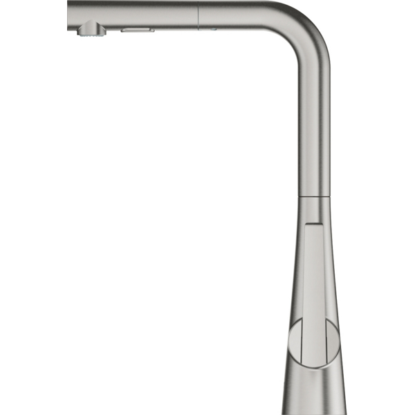 Смеситель GROHE Scala Super Steel (30441DC0) Принцип смешивания однорычажный