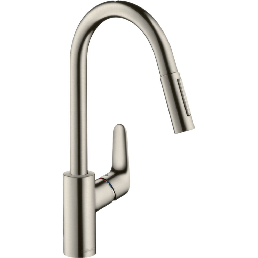 Змішувач HANSGROHE Focus M41 сталь (31815800)