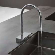 Смеситель HANSGROHE Aquno Select M81 Черный матовый (73837670)