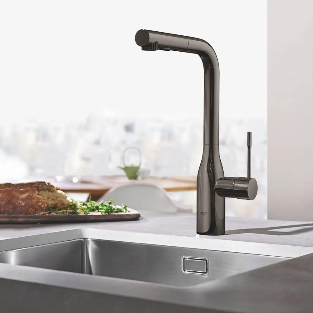 Змішувач GROHE Essence Графіт темний (30270A00) Спосіб монтажу врізний