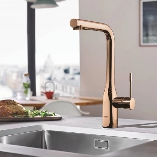 Смеситель GROHE Essence Теплый закат солнца (30270DA0) Способ монтажа врезной