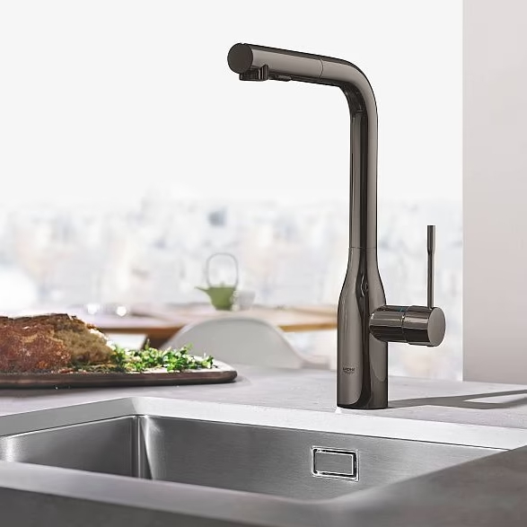 Смеситель GROHE Minta Графит темный (30274A00) Принцип смешивания однорычажный