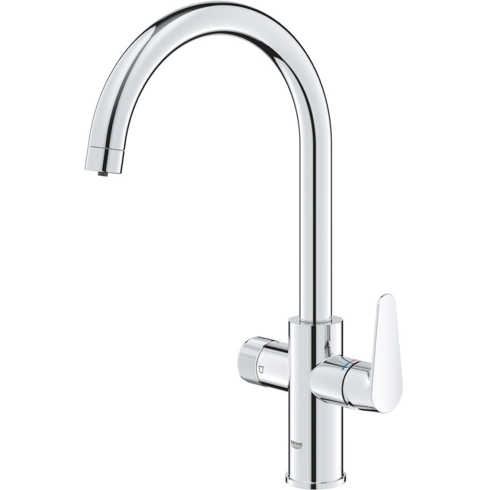 Змішувач GROHE Blue Pure StartCurve із фільтром Ecosoft Standard (MO55030592) Принцип змішування одноважільний