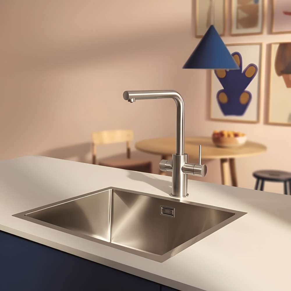 Змішувач GROHE Blue Pure Minta з фільтром Ecosoft P'URE AQUACALCIUM Mint Призначення для кухонної мийки