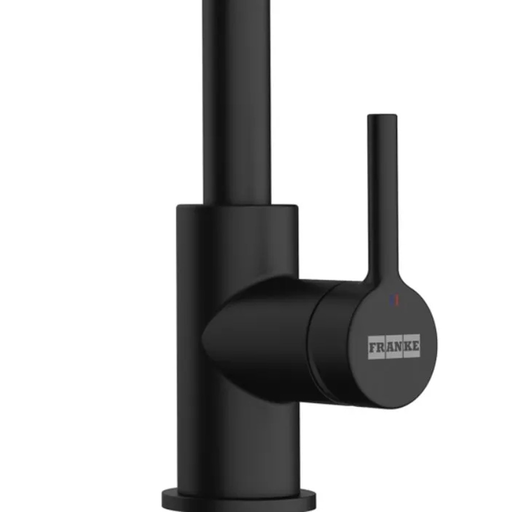 Смеситель FRANKE Lina U Black matte (115.0728.474) Длина излива 24.9