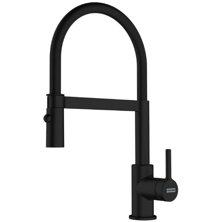 Змішувач FRANKE Lina L Shape Black Mattе (115.0725.838)