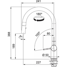 Смеситель FRANKE Active J (115.0653.404)