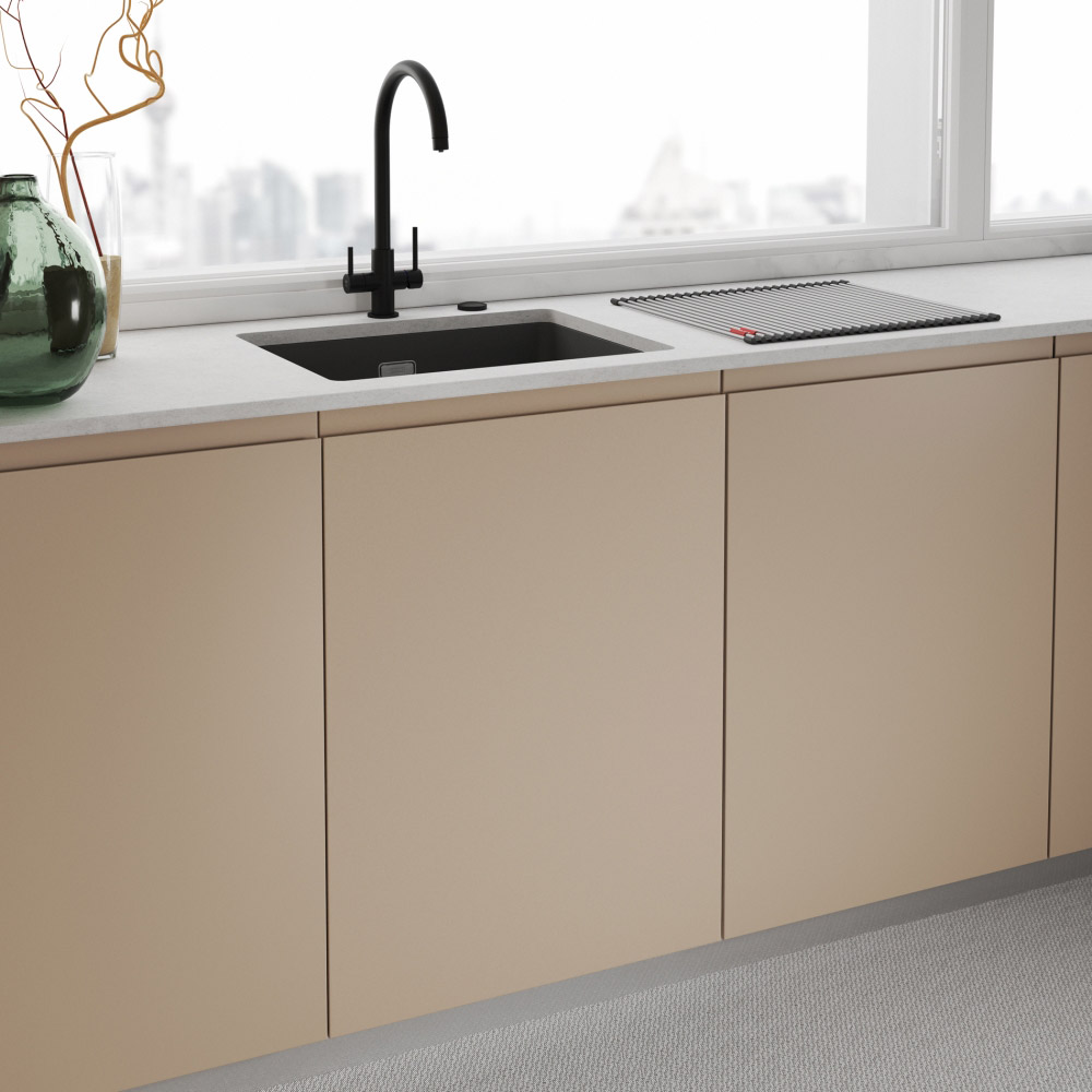 Змішувач FRANKE Lina Clear Water Black (120.0703.746) Підведення 3/8" (35)
