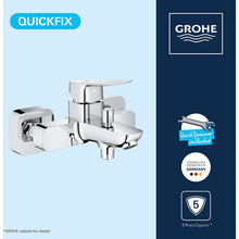 Смеситель GROHE  QuickFix Dice Хром (1018720000) Смеситель GROHE  QuickFix Dice Хром (1018720000)