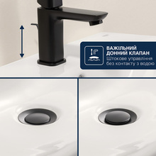 Смеситель GROHE QuickFix Dice Черный матовый (1018772430) Смеситель GROHE QuickFix Dice Черный матовый (1018772430)