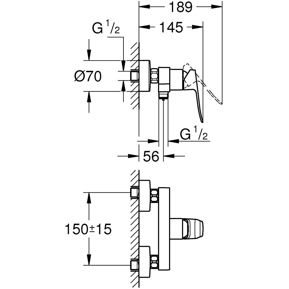 Смеситель GROHE QuickFix Dice Черный матовый (1018742430) Заказать Смеситель GROHE QuickFix Dice Черный матовый (1018742430)