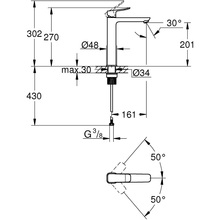Смеситель GROHE QuickFix Dice Хром (1018920000) Смеситель GROHE QuickFix Dice Хром (1018920000)