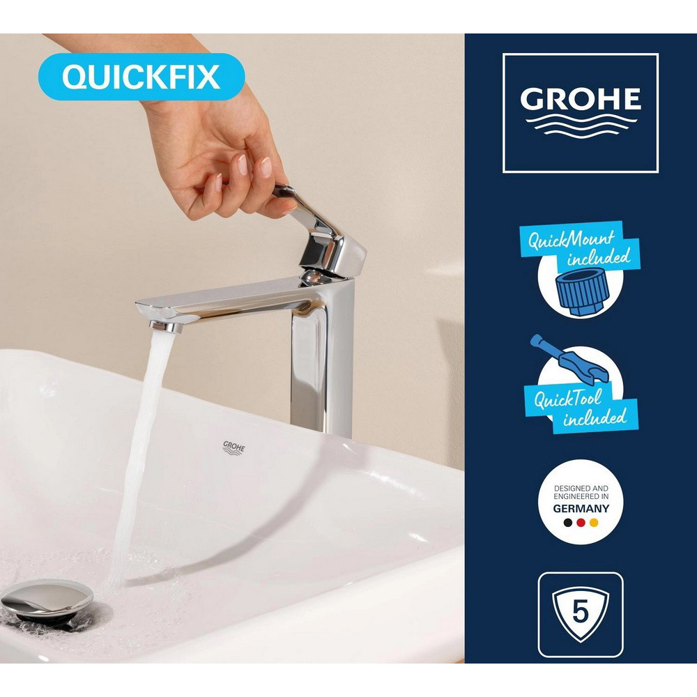 Смеситель GROHE QuickFix Dice Хром (1018920000) Заказать Смеситель GROHE QuickFix Dice Хром (1018920000)
