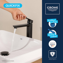 Смеситель GROHE QuickFix Dice Черный матовый (1018922430) Смеситель GROHE QuickFix Dice Черный матовый (1018922430)