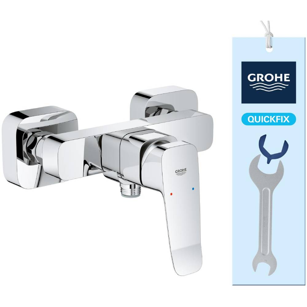 Смеситель GROHE QuickFix Dice Chrome (1018740000) Принцип смешивания однорычажный