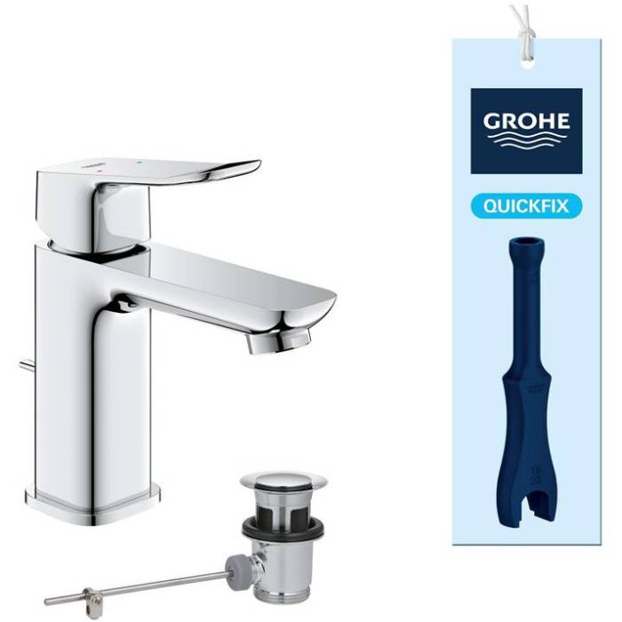 Смеситель GROHE QuickFix Dice S Chrome (1018560000) Подвод 1/4"