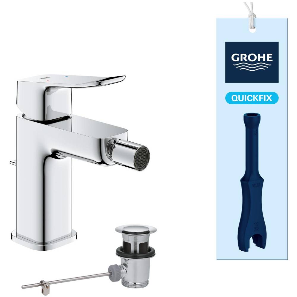 Смеситель GROHE QuickFix Dice Chrome (1018770000) Принцип смешивания однорычажный