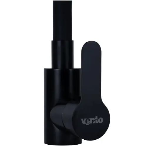 Змішувач VENTOLUX KFF04 BK/BK Black Довжина виливу 19