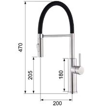 Смеситель VENTOLUX KFF08 BN 2F