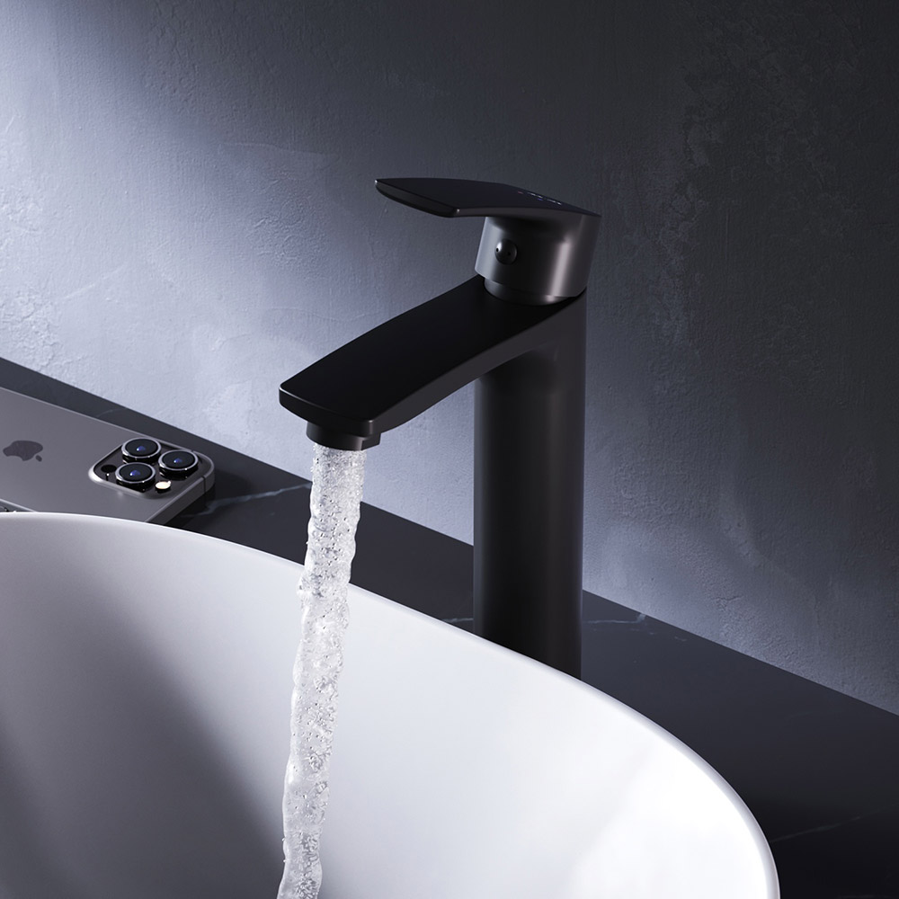 Змішувач AM.PM F7C92022 Pride Black Довжина виливу 10.2