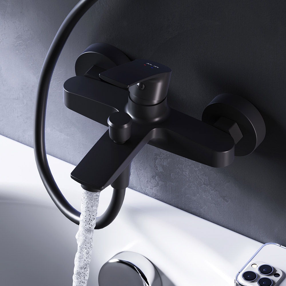 Змішувач AM.PM Pride Black (F7C10022) Принцип змішування одноважільний