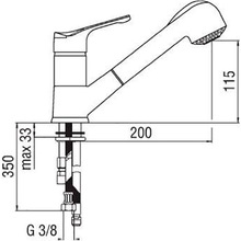 Смеситель NOBILI TIMIX TX27117CR