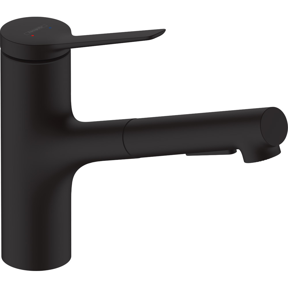 Змішувач HANSGROHE Zesis M33 KM150 Mate Black (74800670)