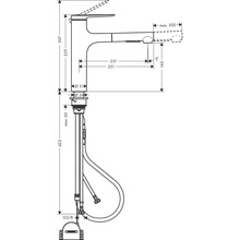 Смеситель HANSGROHE Zesis M33 KM160s Boxlite Chrome (74804000)