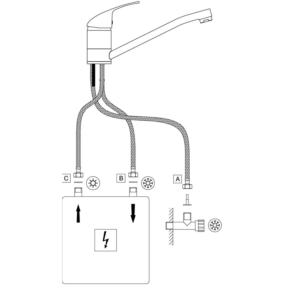 Смеситель DEANTE Low pressure (BEZ_060H) Назначение для кухонной мойки