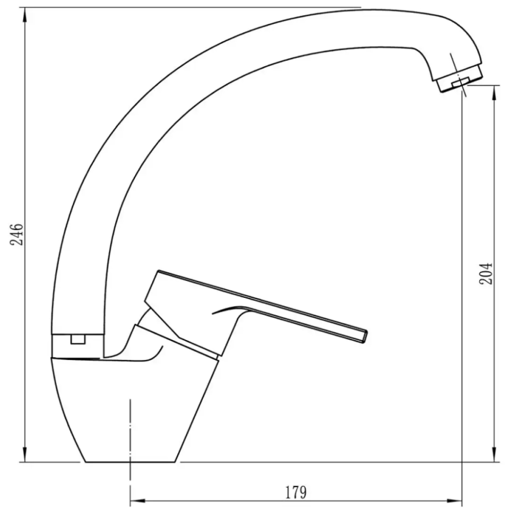 Внешний вид Смеситель GH BATES (110627)