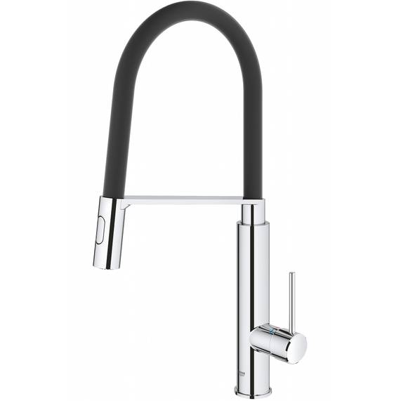 Змішувач GROHE Viamo 23,5см хром (30433000) Призначення для кухонної мийки