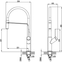 Смеситель CORSO EB-4B520C (9635110)