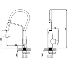 Смеситель CORSO EB-4B519C (9635100)