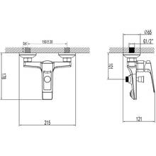 Смеситель CORSO BOLSENA D35 CB-1C137C (9614200)