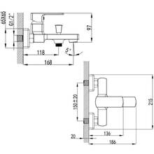 Смеситель CORSO COMO D35 BF-1C129C (9611200)