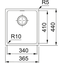 Мойка FRANKE Sirius SID 110-34 Black (144.0649.548)