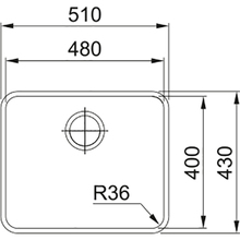 Мийка FRANKE Aton ANX 110-48 (122.0204.649)