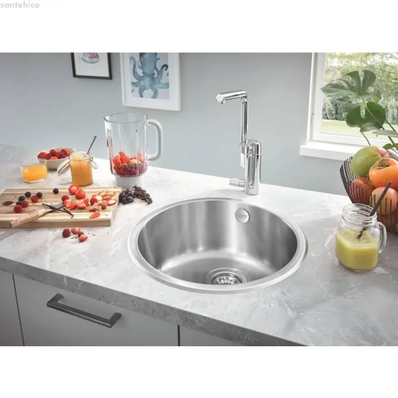 Мойка GROHE K200 440x440x178мм, нерж.сталь Фактура нержавеющей стали матовая