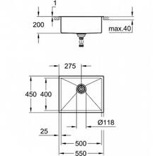 Мийка GROHE K700 (31726SD0)