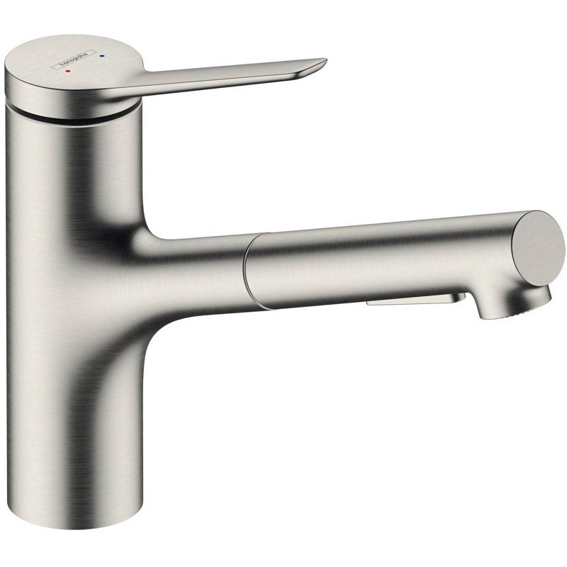 Мойка HANSGROHE S520-F345 + смеситель Zesis M33 Gray Stone (43356800) Отверстие для смесителя False