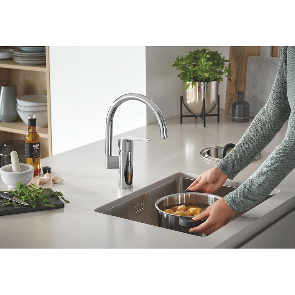 Зовнішній вигляд Мийка GROHE K700U 550x450x200мм (31574SD1)