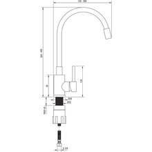 Мойка DEANTE Evora ZQJ_X103 + смеситель BOC_X72M Черный (ZQJNN103)