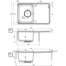 Миття DEANTE Momi Металевий графіт (ZKM_G11A)